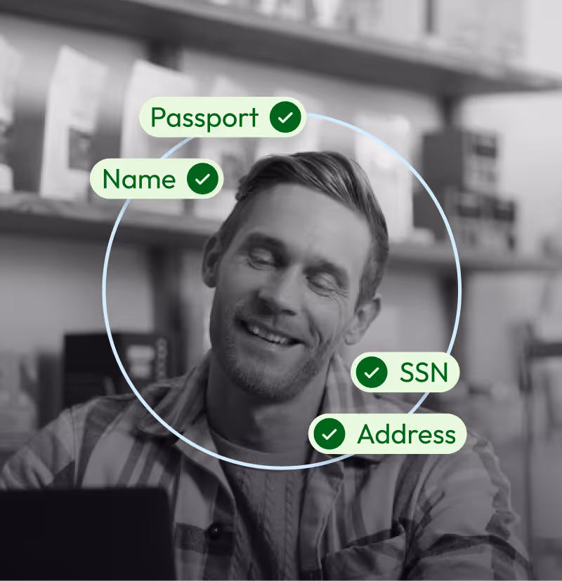 Illustration representing KYC and KYB processes